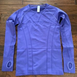 Ivivva by Lululemon Fly Tech Long Sleeve (Purple)